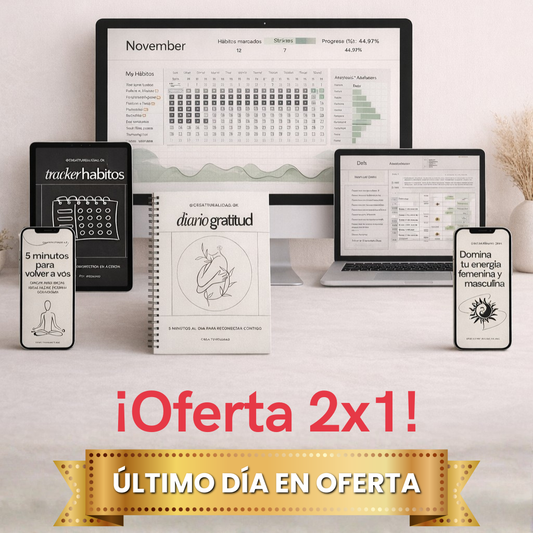 Diario de Gratitud + Tracker de Hábitos